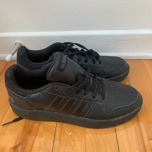black adidas shoes